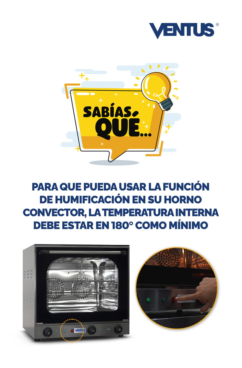 Horno convector Ventus VHC-04A: aliado imparable de 63L - Imagen 9