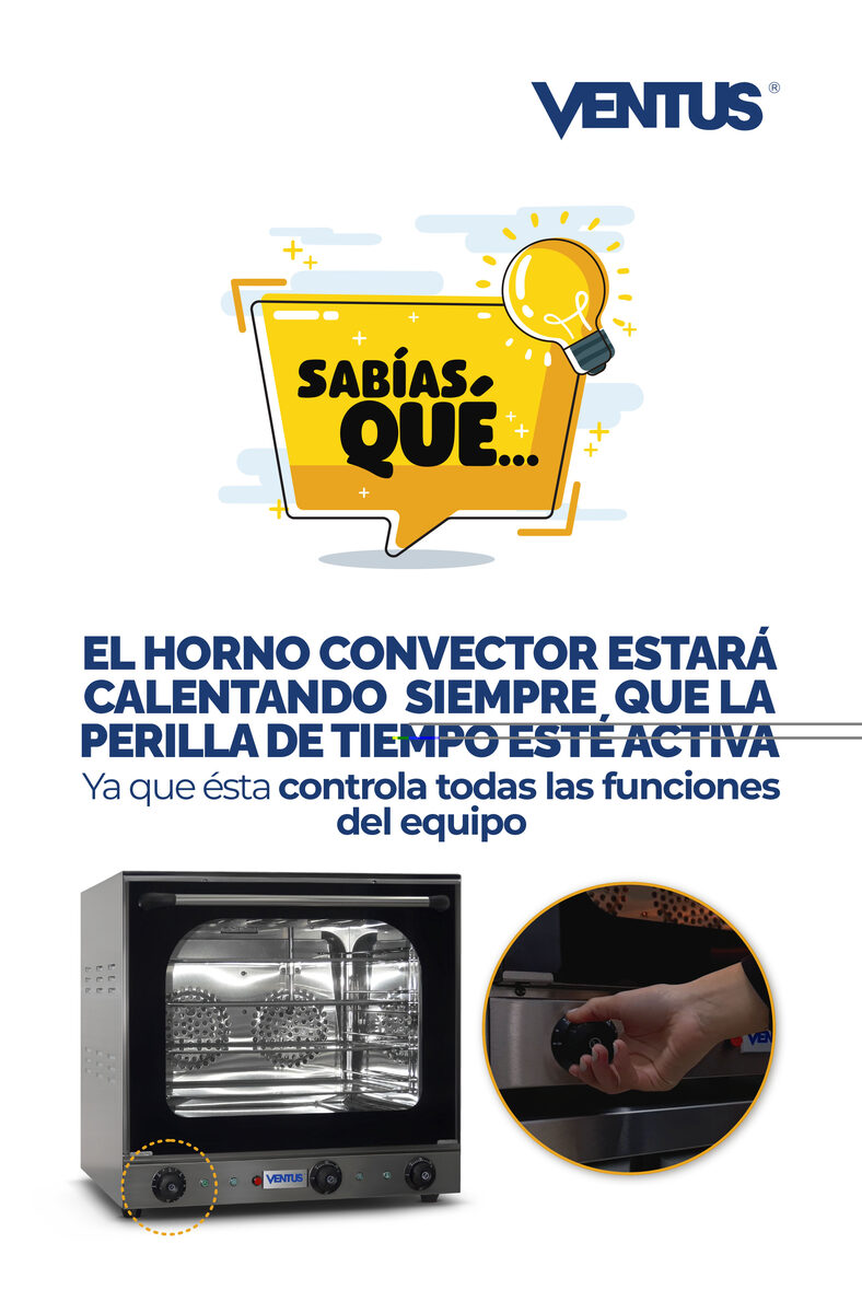 Horno convector Ventus VHC-04A: aliado imparable de 63L - Imagen 11