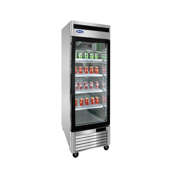 Congelador vertical Atosa MCF8701 con puerta de vidrio