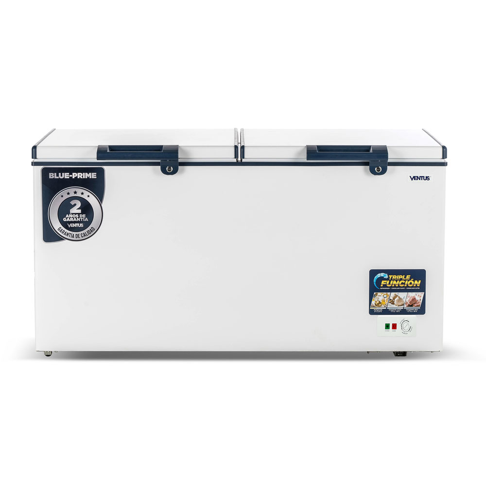 Congeladora horizontal Ventus CTD-520 PRIME vista frontal