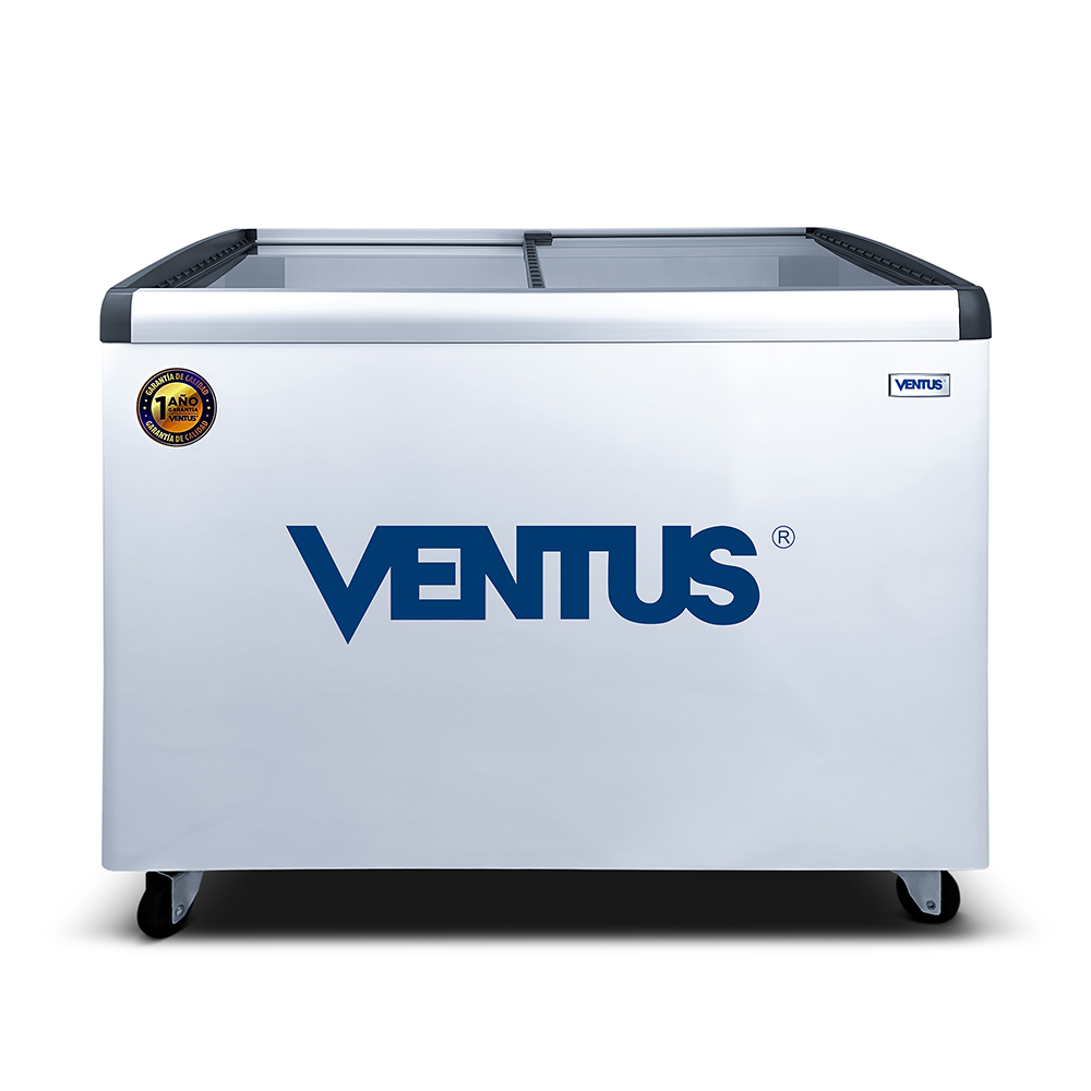 Congeladora de tapa de vidrio Ventus CTV-400I 400 L
