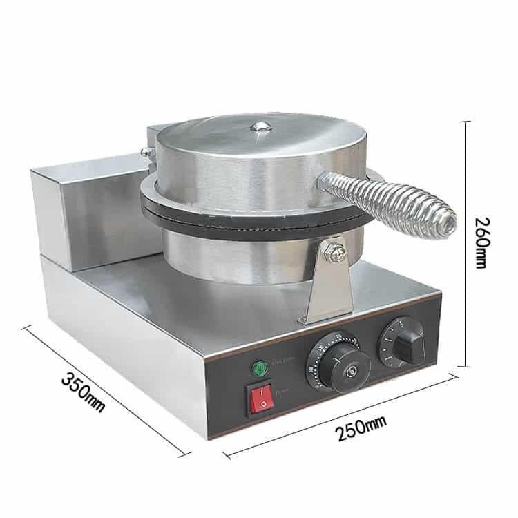 Molde para cono incluido con la conera Gastro GFY-1A