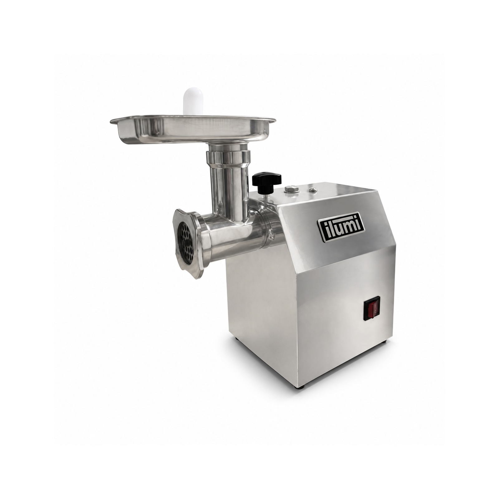 Moledora de carne Ilumi MG-60 con fondo blanco