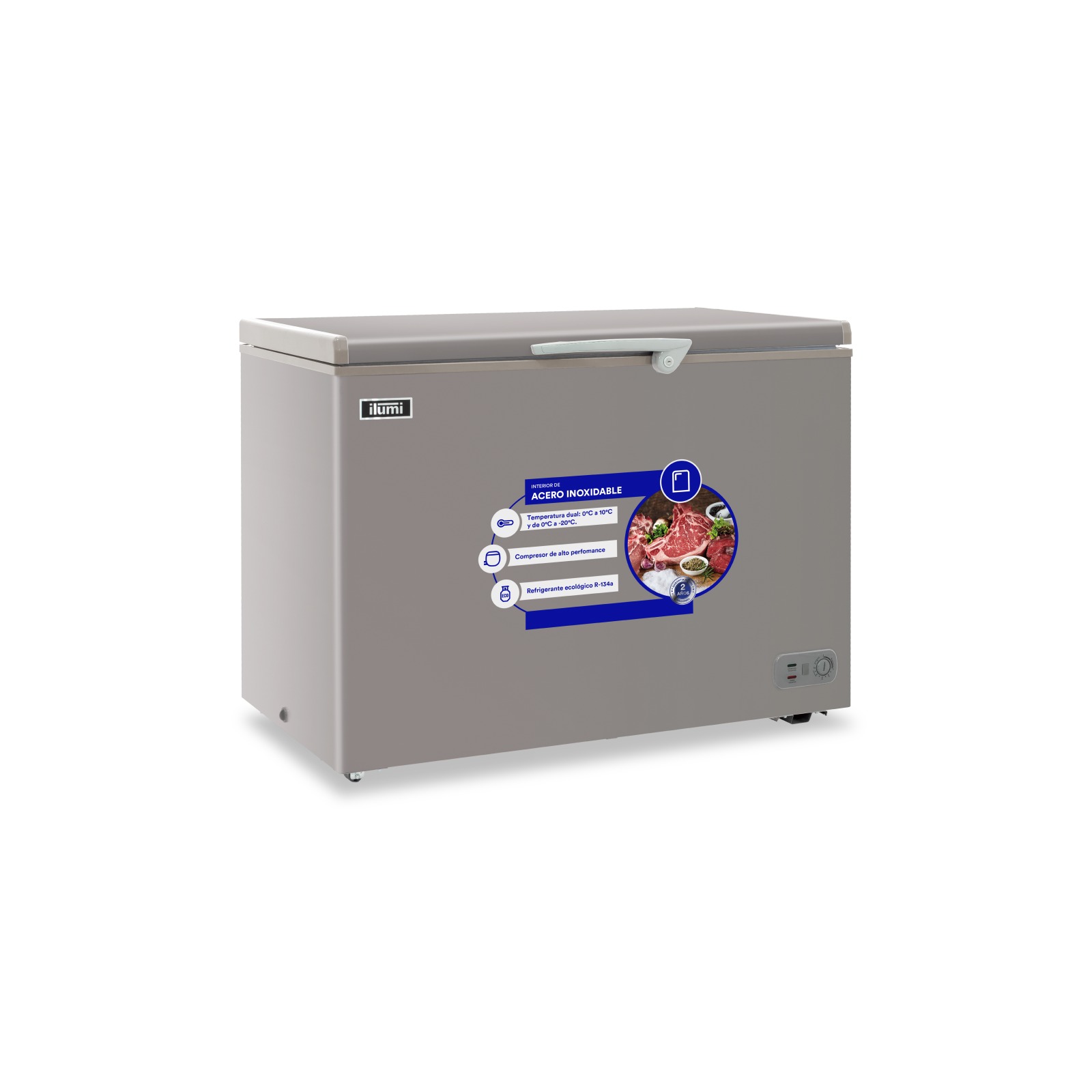 Vista adicional del equipo Ilumi TFI-3400DG