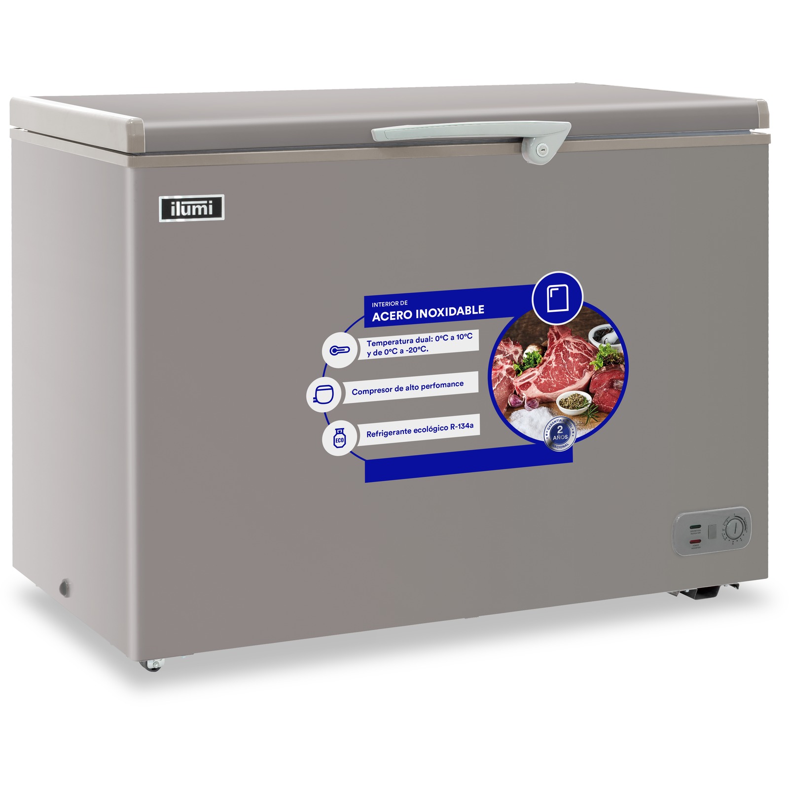Vista adicional del equipo Ilumi TFI-3400DG
